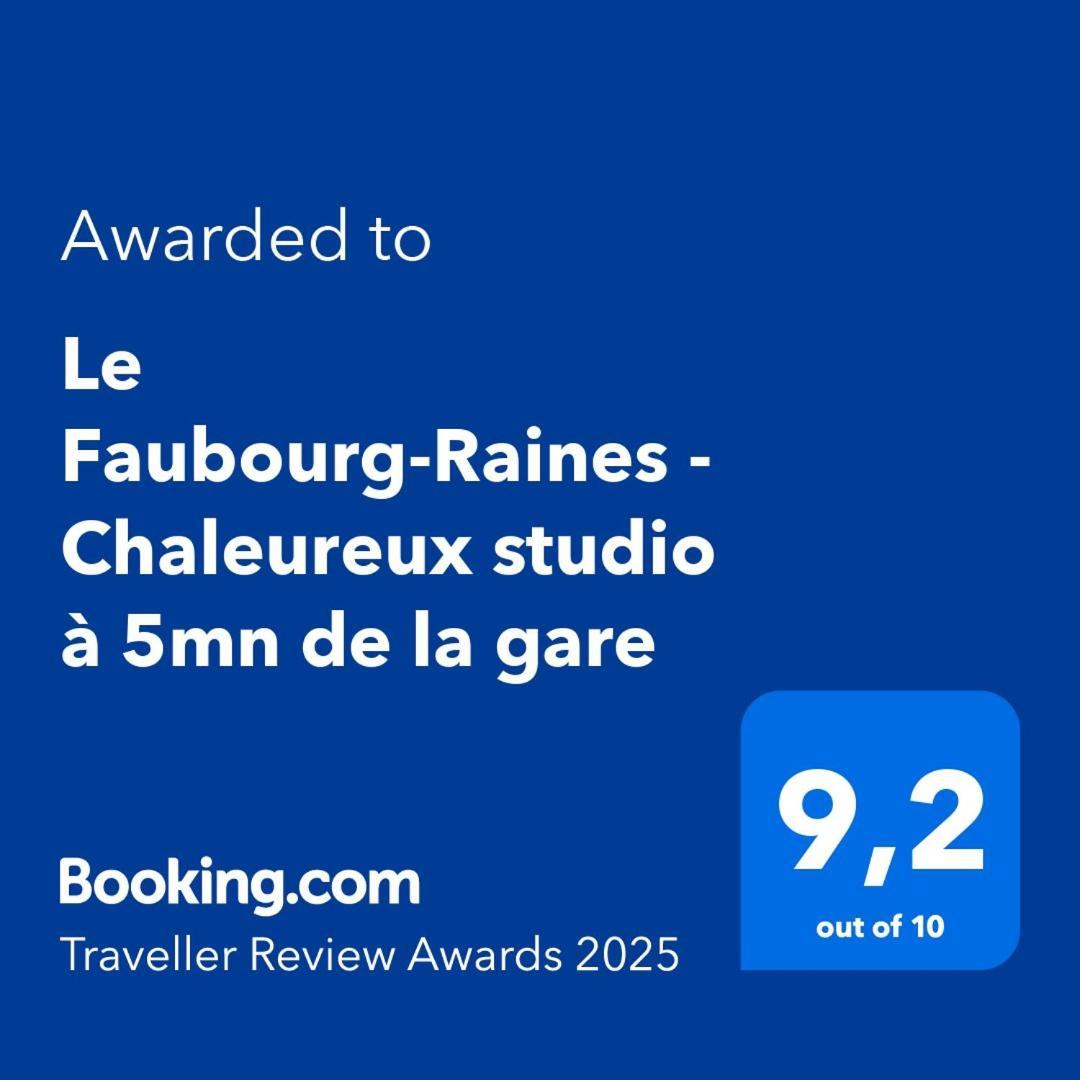 Le Faubourg-raines - Chaleureux à 5mn De La Gare *